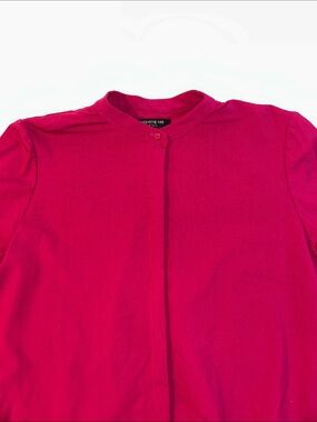 Lafayette 148 Mandarin Collar Shirt